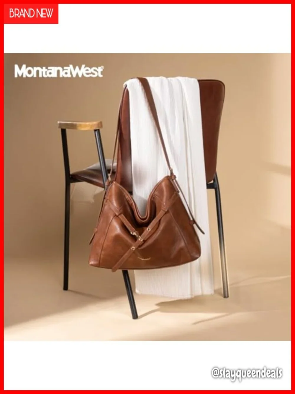 Vegan Leather Hobo Bag Adjustable Strap Women's Purse